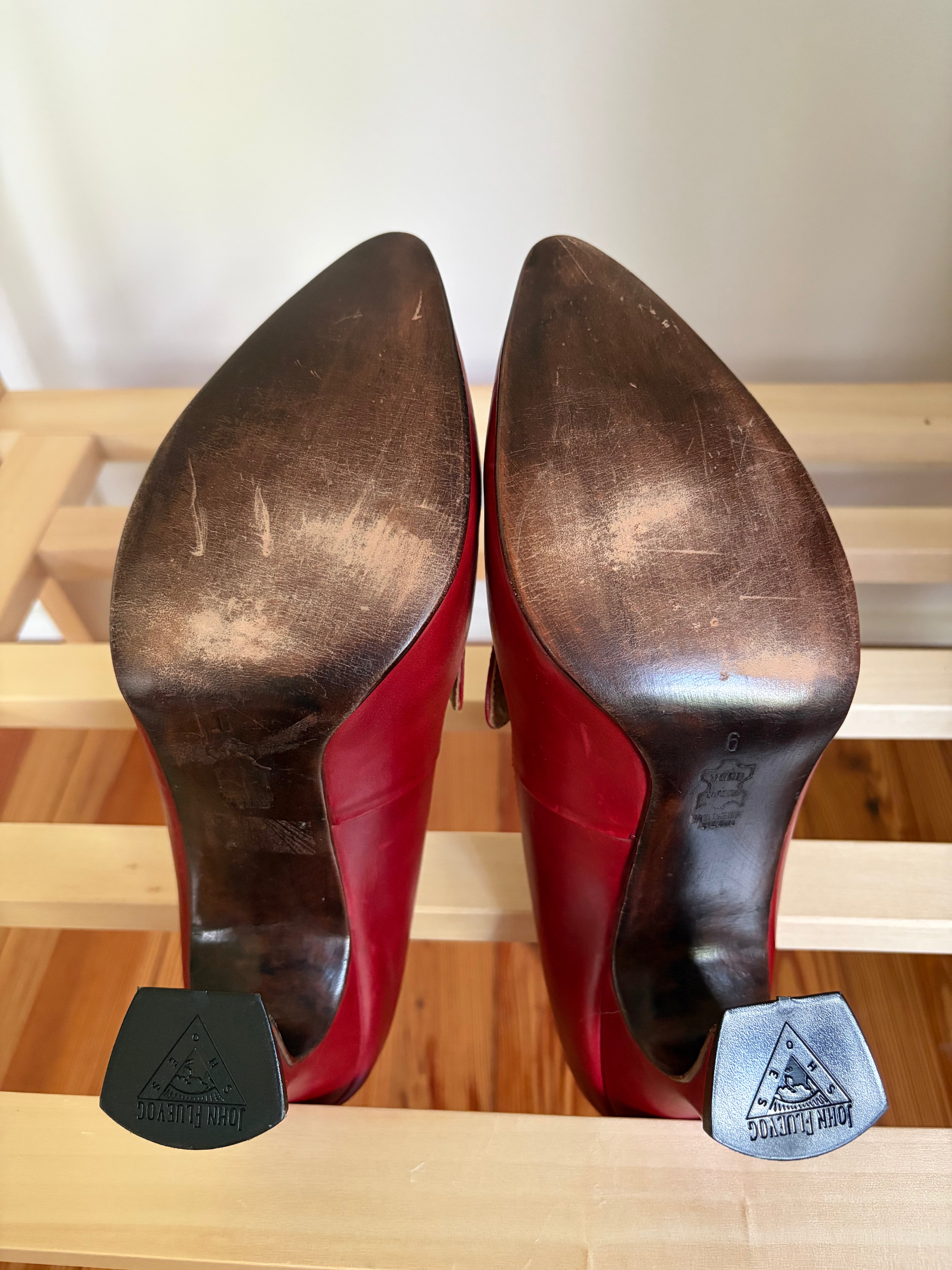 John Fluevog | Size 6 | Red KAIJA Pumps